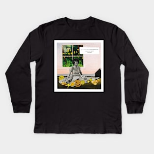 Nowhere is Permanent Kids Long Sleeve T-Shirt